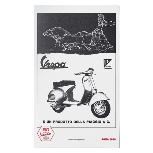 ΑΦΙΣΑ VESPA 80TH - ROME